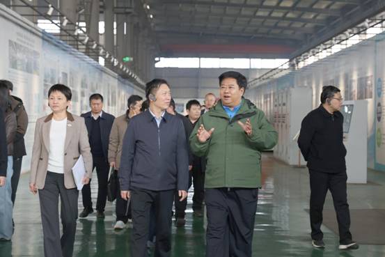 河南省科技廳調研組到華泰智能裝備集團調研科技成果轉化工作