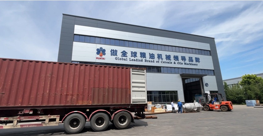 東南亞市場再創佳績│華泰智能裝備集團印尼40TPD椰干榨油及20TPD精煉成套設備啟運