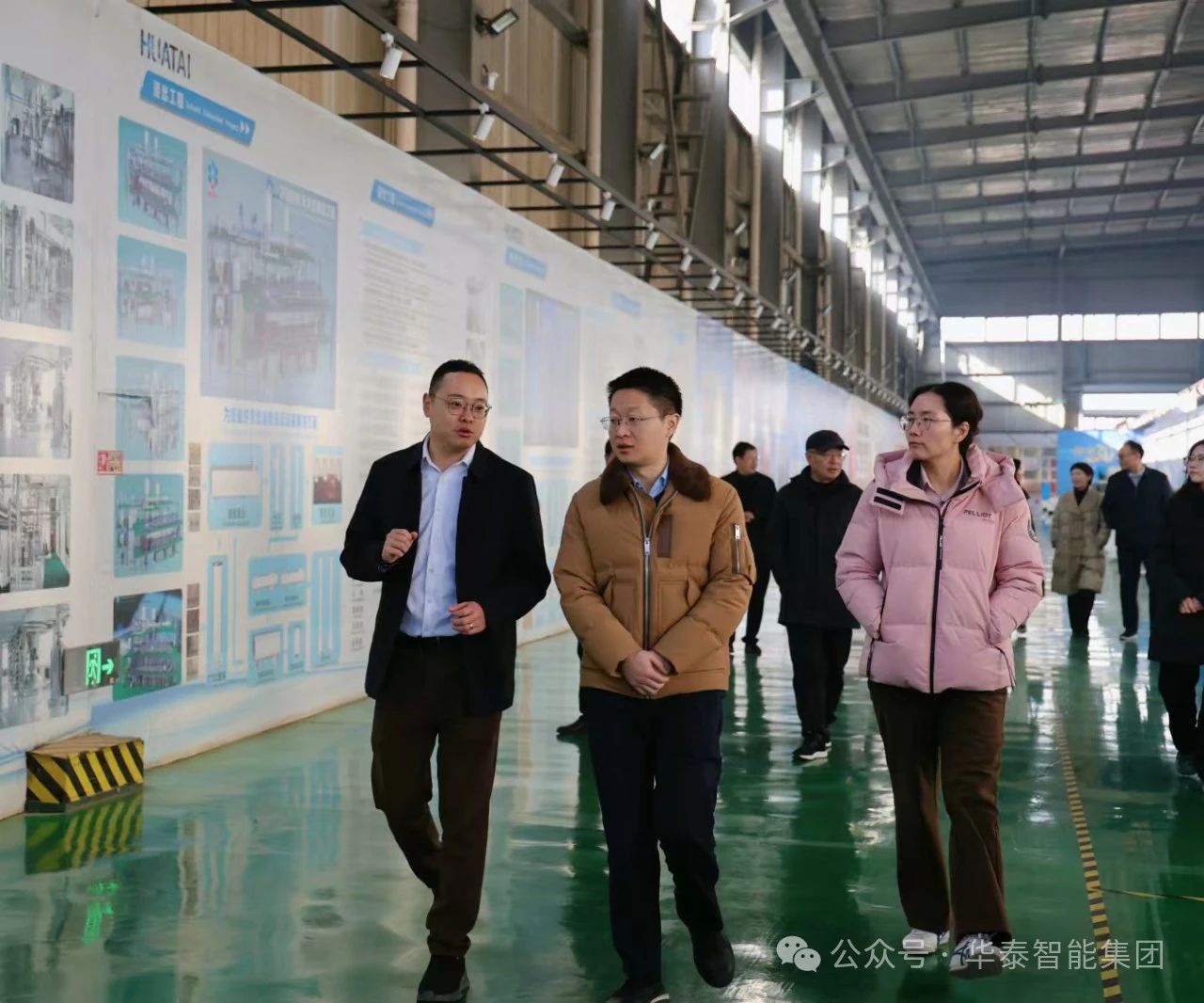 河南省發改委領導調研華泰智能裝備集團，點贊科技創新成果